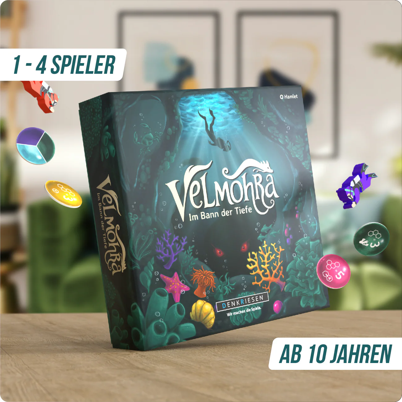 Wissensspiel Denkriesen Velmohra "Im Bann der Tiefe"