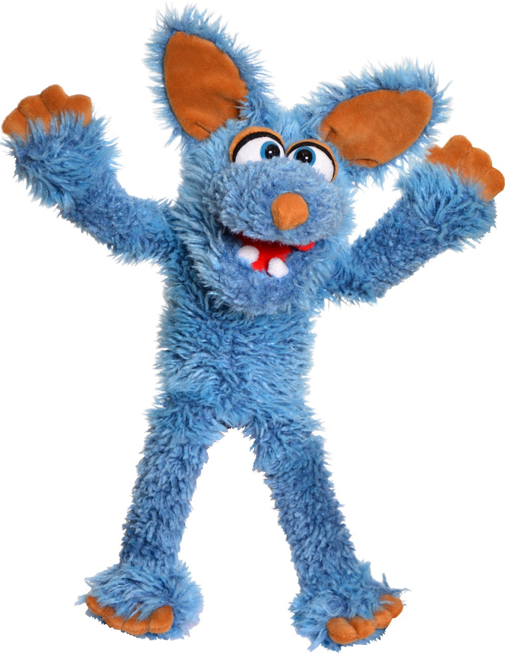 Handpuppe Living Puppets Handpuppe - Klein Schlawenski der blaue Kojote