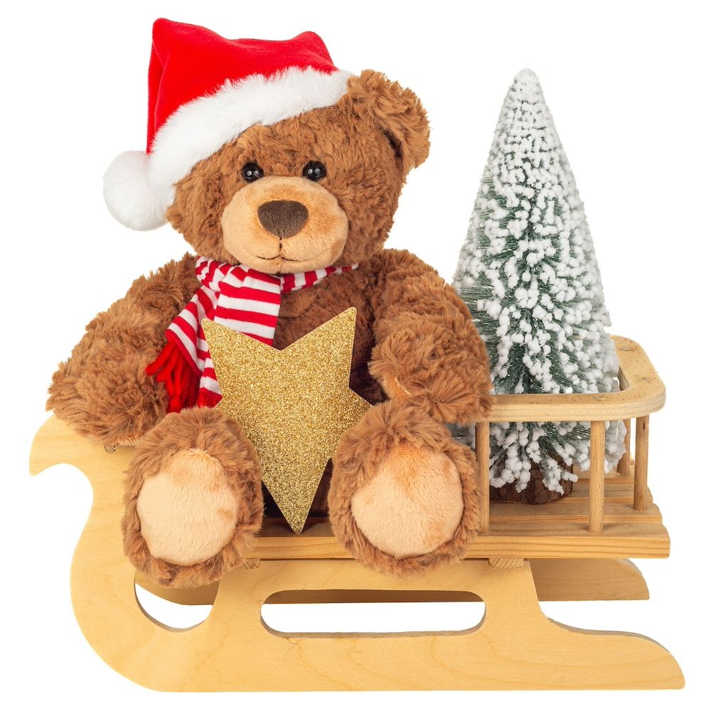 Plüschtier Teddy Hermann Teddy-Herrmann ⎮ Weihnachtsteddy ⎮ 30 cm