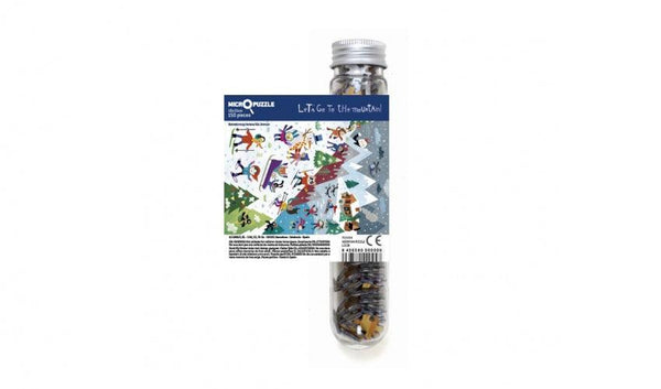Micropuzzle 150pcs - Winter in the mountains