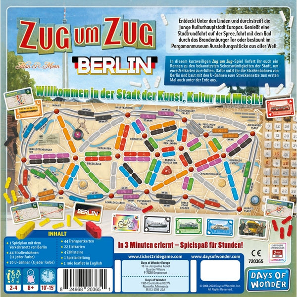 Zug um Zug Berlin (incl. Mini-Erweiterung)