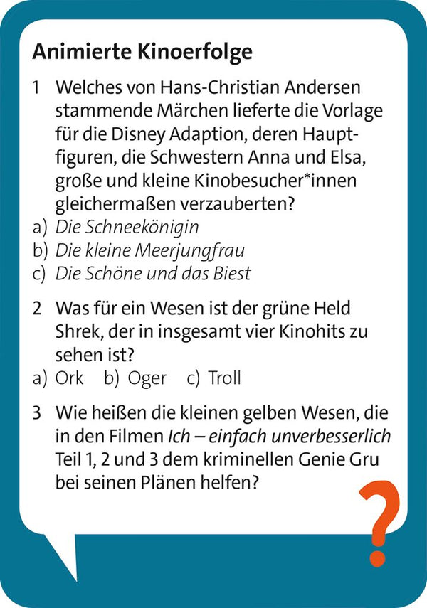 Pocket Quiz Modernes Allgemeinwissen