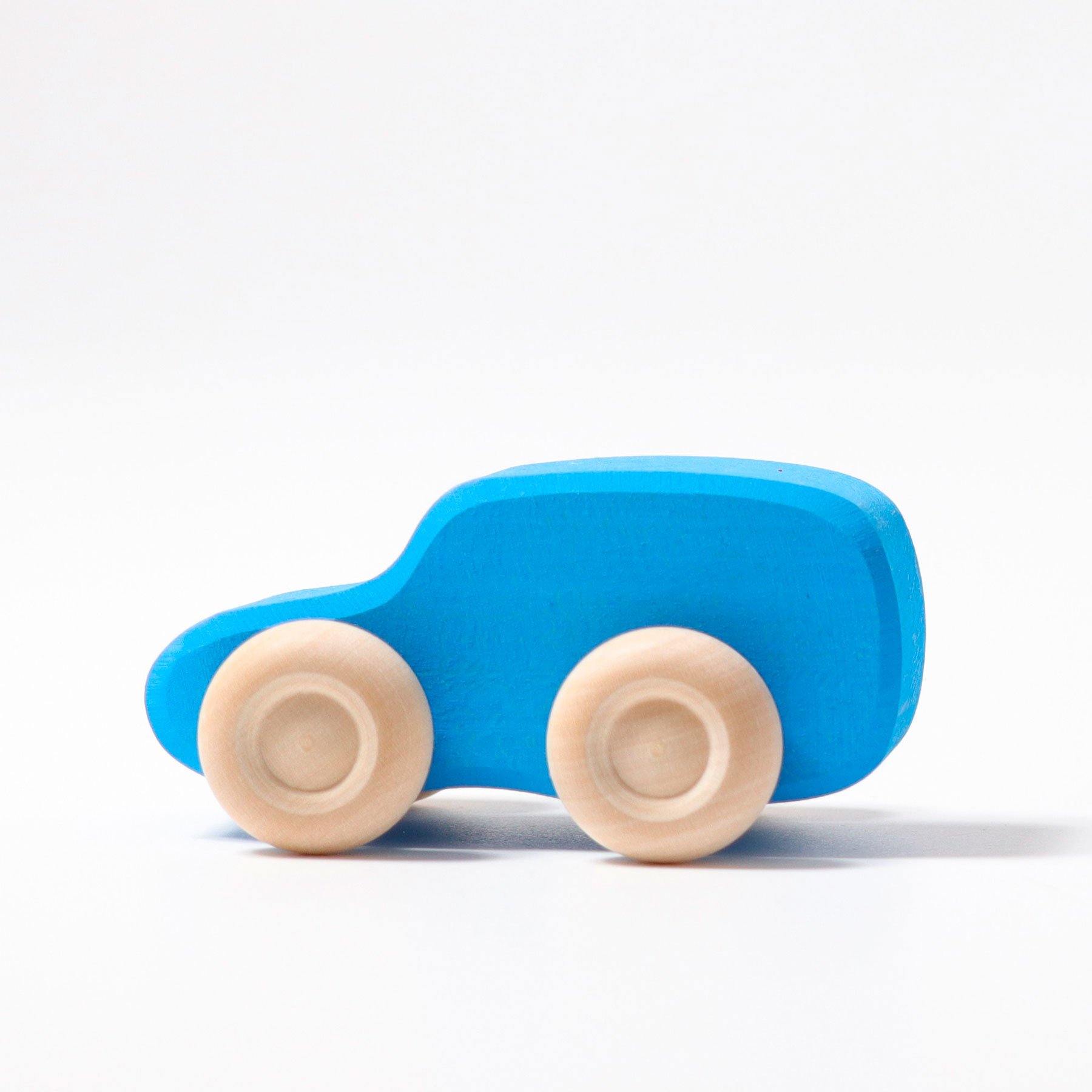 Buntes Holzauto - WELTENTDECKER