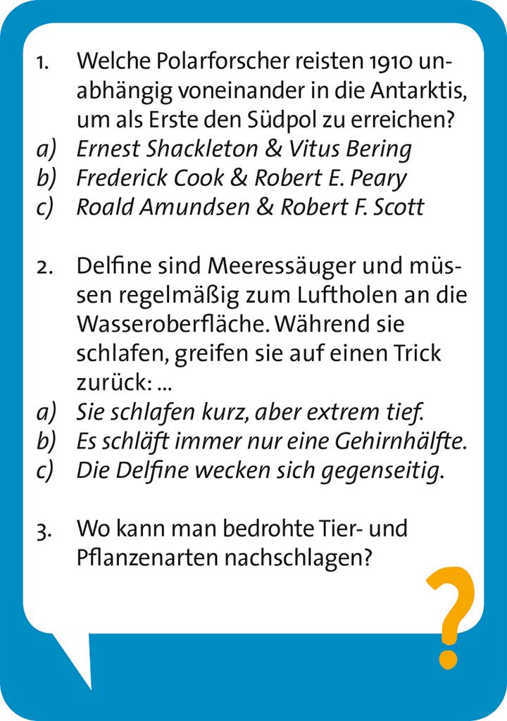 Pocket Quiz Allgemeinwissen