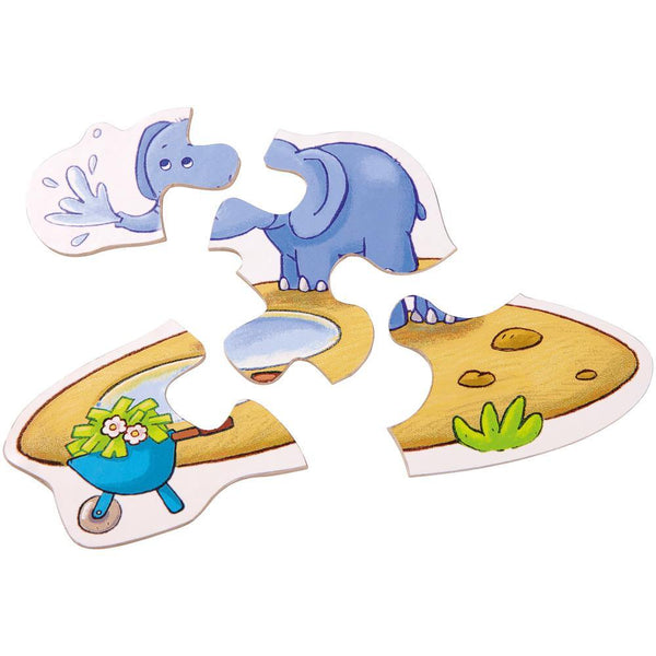 6 erste Puzzles – Zoo - WELTENTDECKER