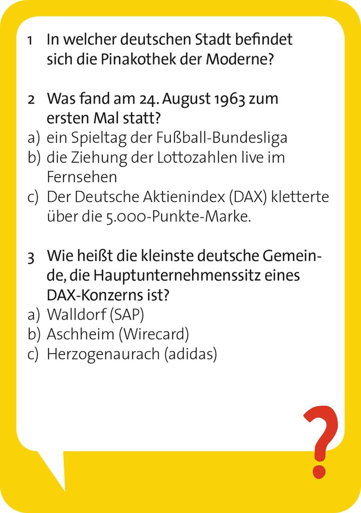 Pocket Quiz Deutschland