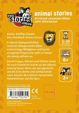 black stories junior: animal stories - WELTENTDECKER