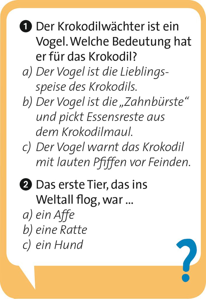 Pocket Quiz junior Tiere
