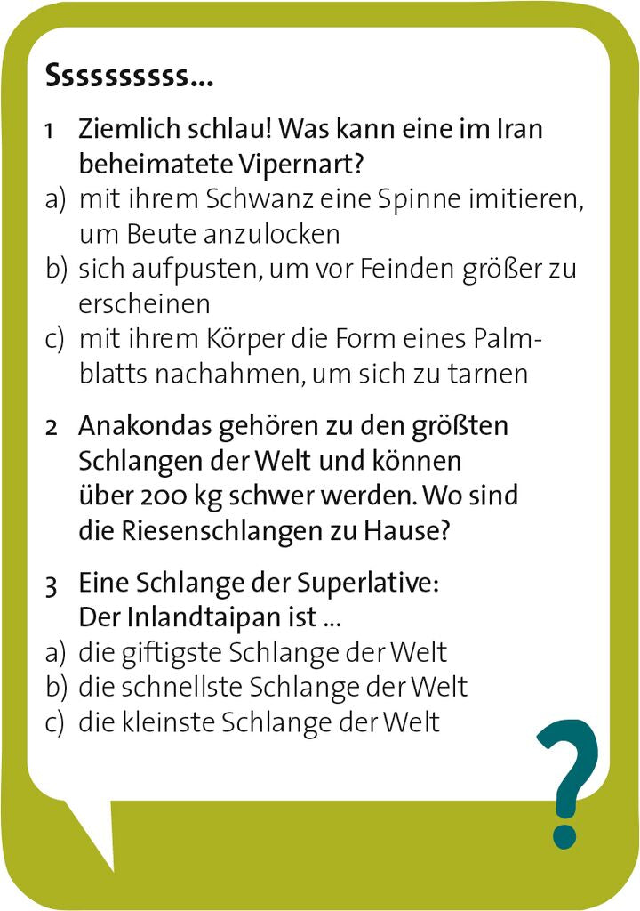Pocket Quiz Verrückte Natur
