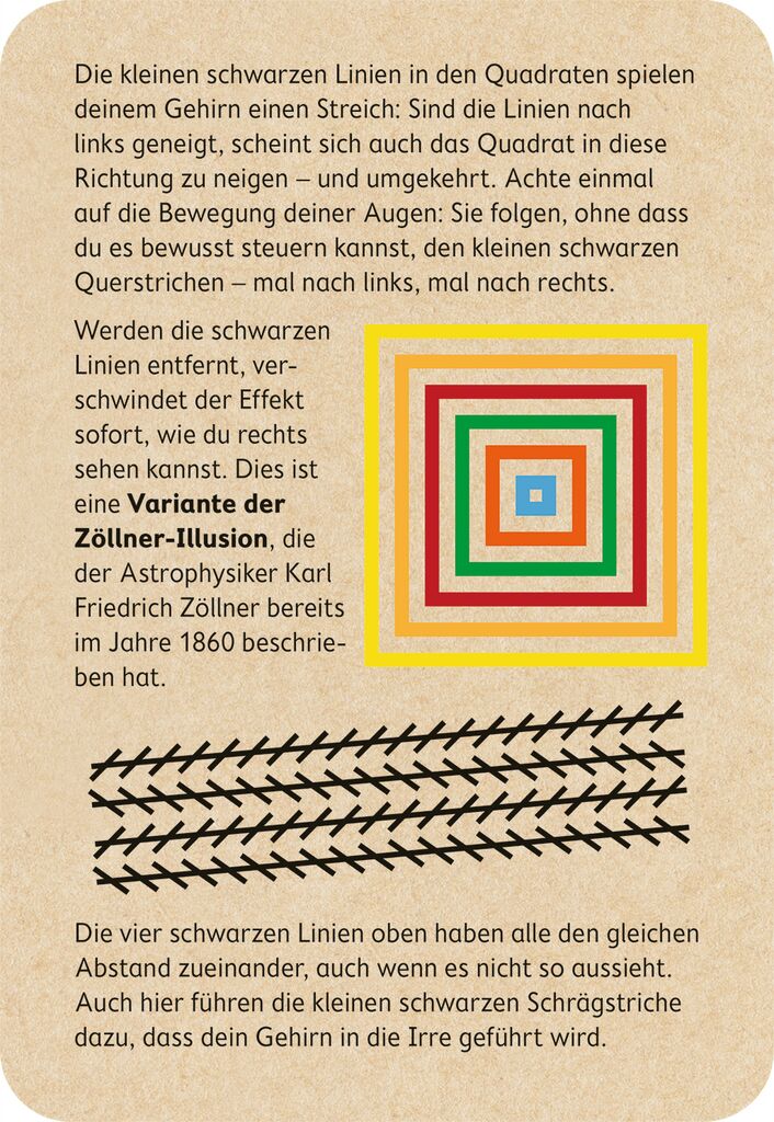 Sachbuch Moses Verlag PhänoMINT - 75 supercoole optische Illusionen