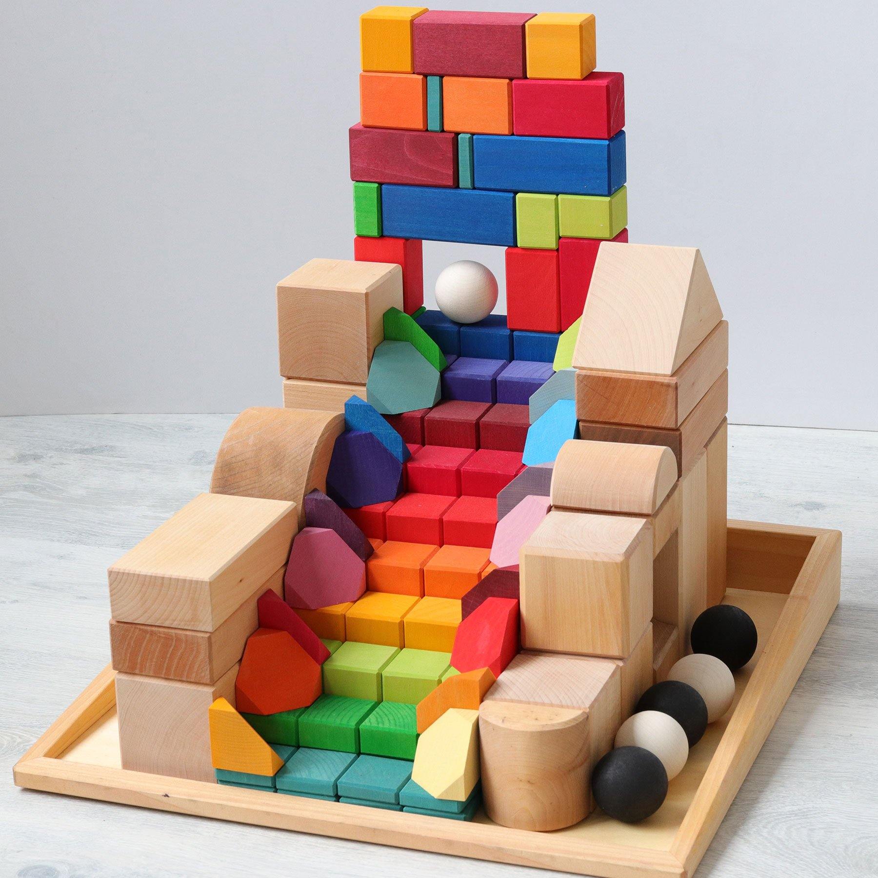 Bauspiel Eckstein - WELTENTDECKER