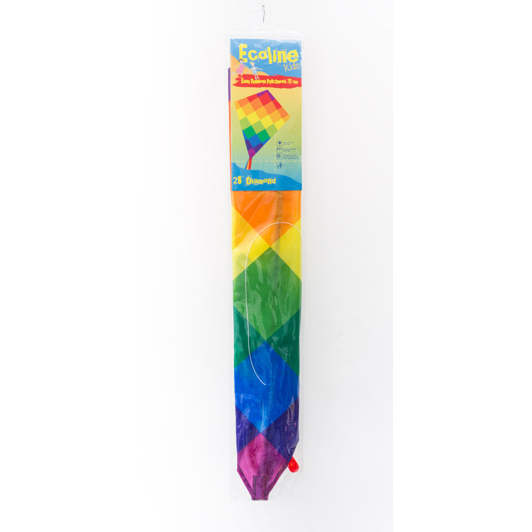 Ecoline Eddy Rainbow Patchwork 70 cm