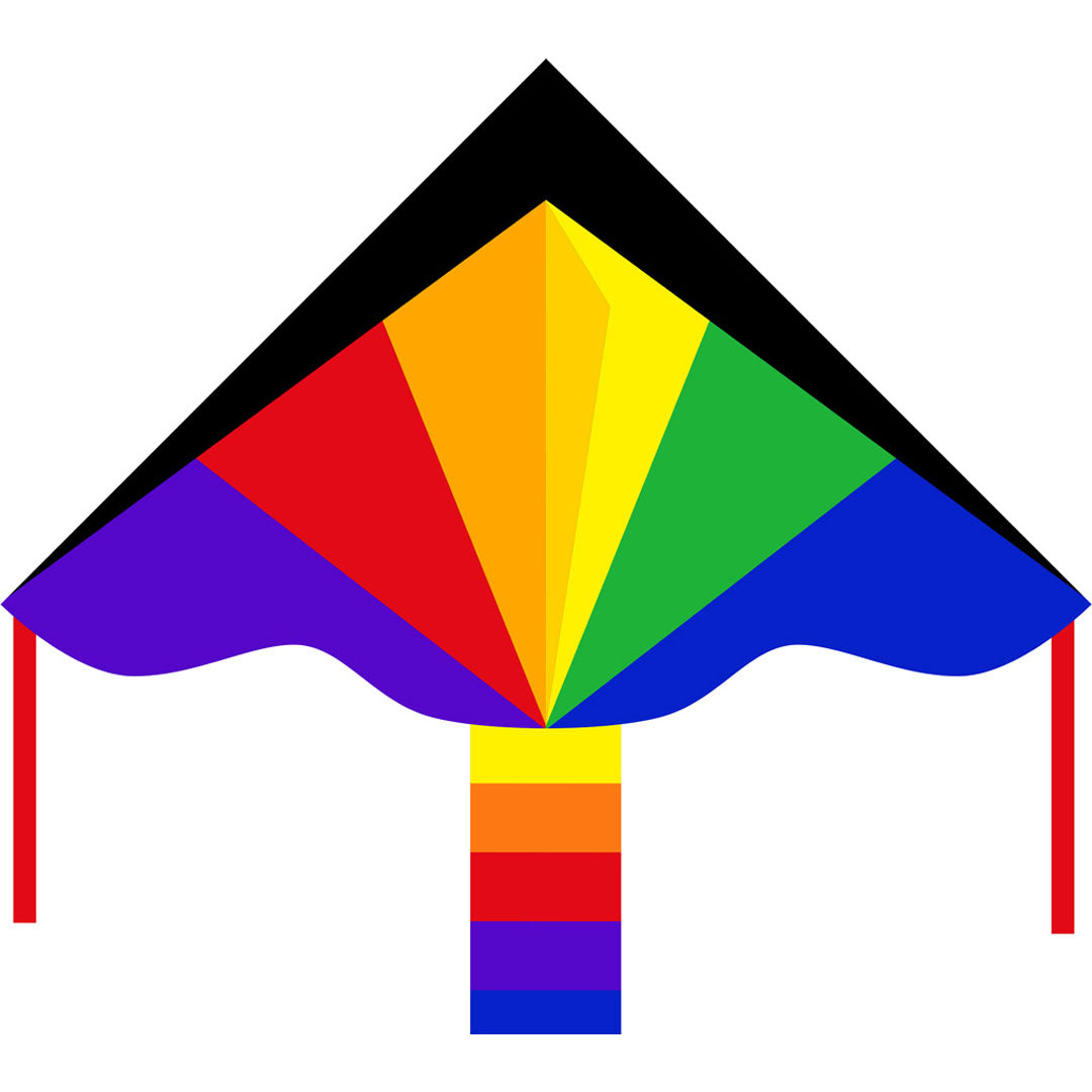 Ecoline Simple Flyer Rainbow 120 cm