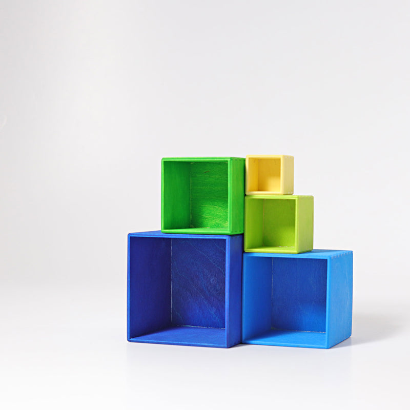 Kistensatz Blau