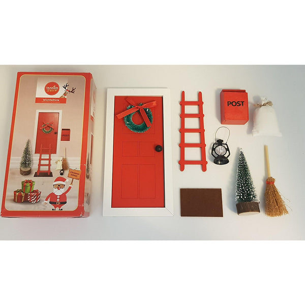Wichteltüre zur Weihnachtsdekoration