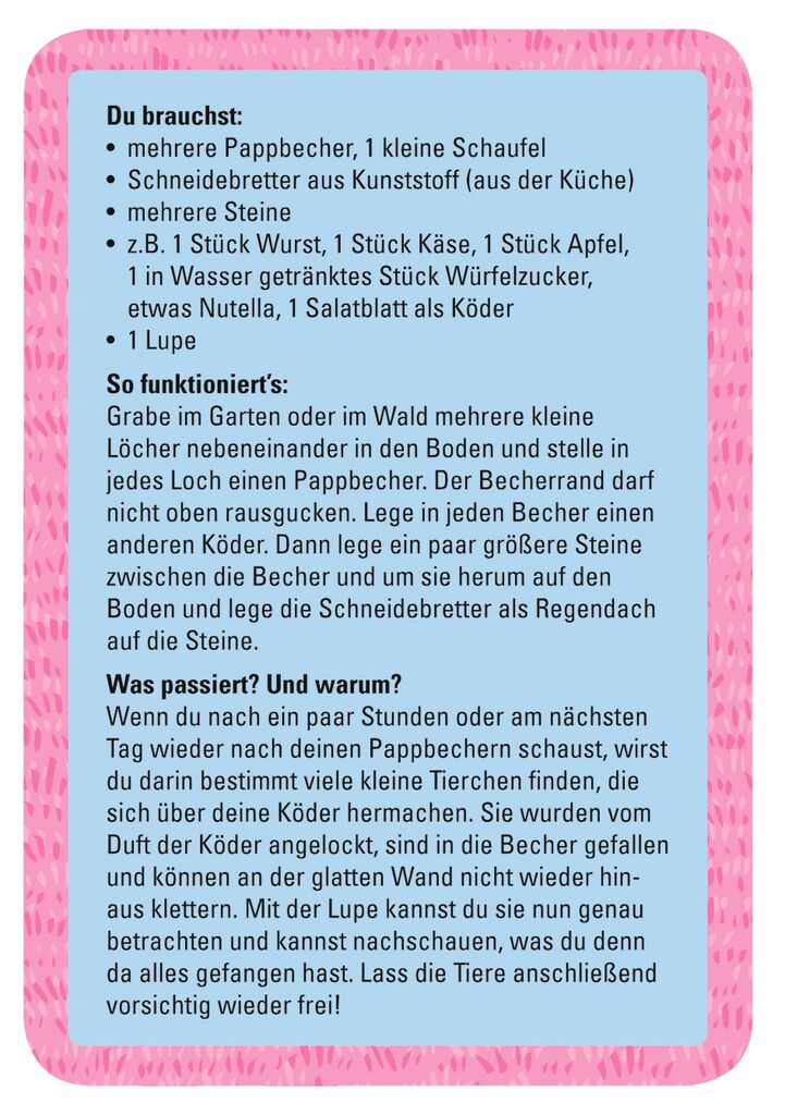 50 verblüffende Experimente zum Selbermachen und Staunen