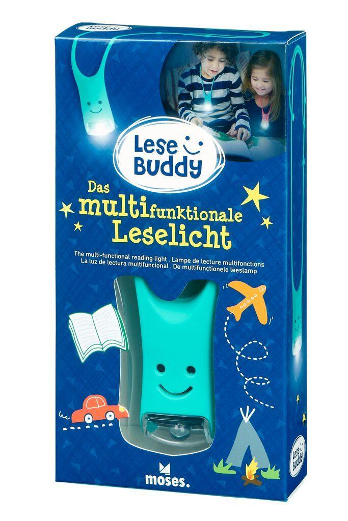 Lese Buddy - Das multifunktionale Leselicht türkis - WELTENTDECKER