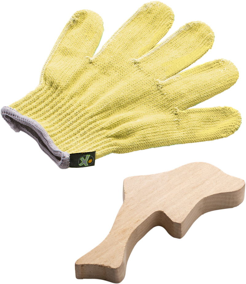 Schnitzhandschuh-Set