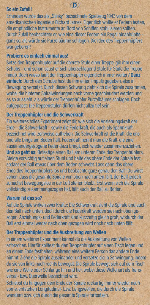 PhänoMINT Treppenhüpfer metallic