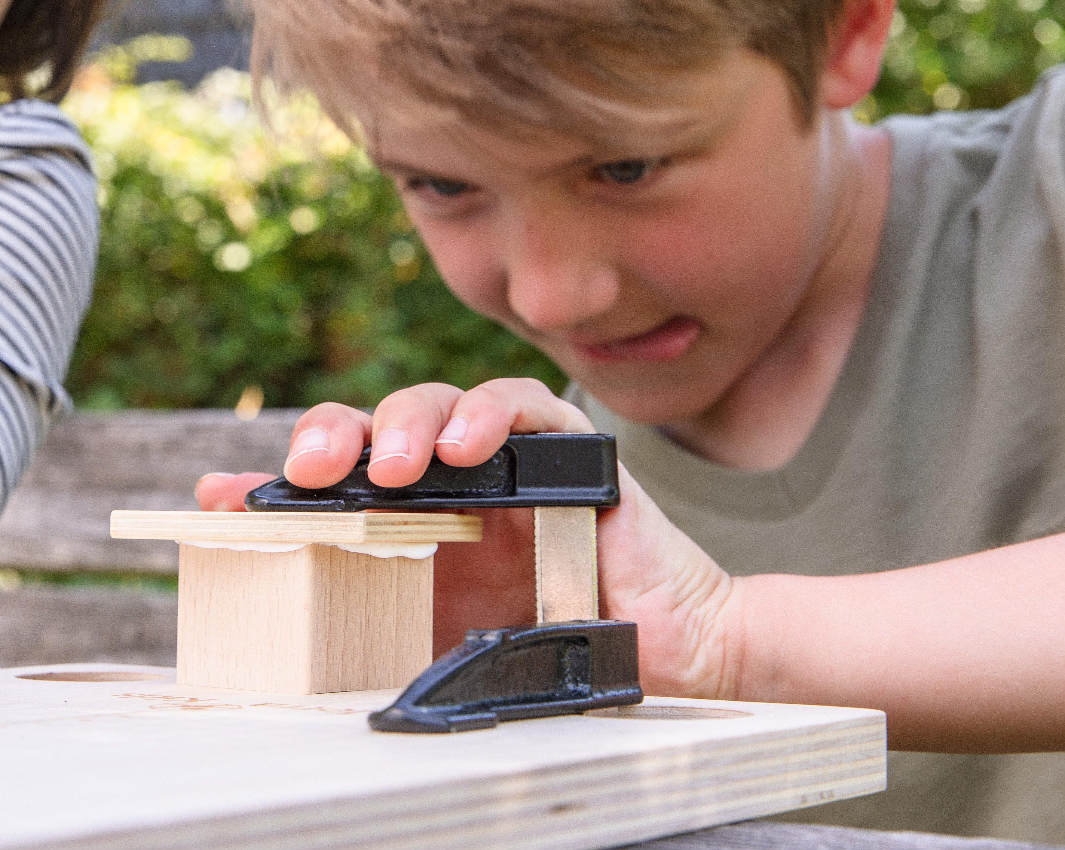 Terra Kids Schraubstock & Schraubzwingen - WELTENTDECKER