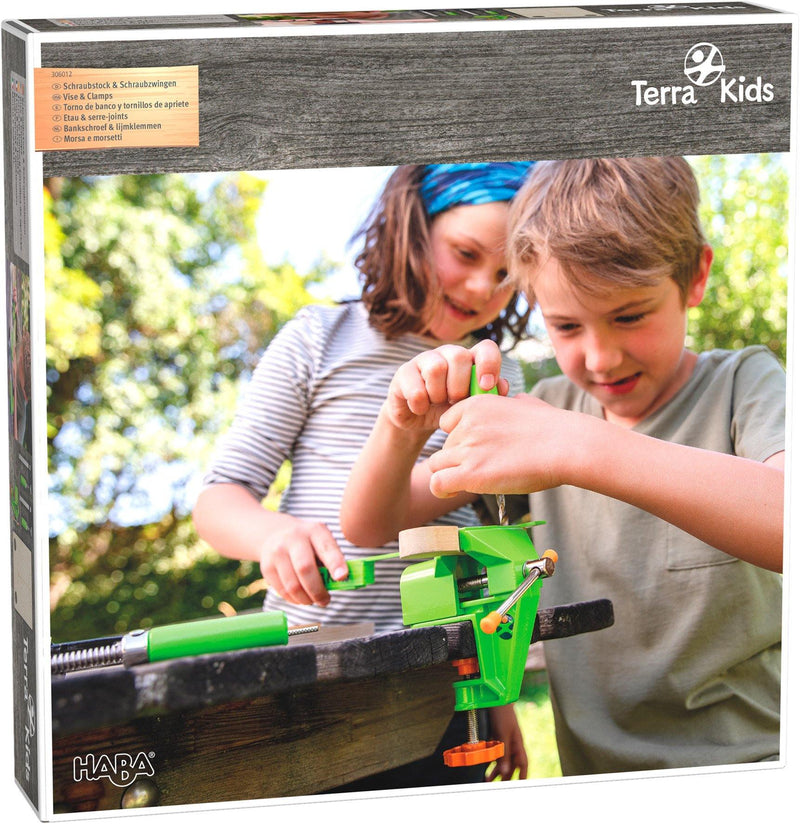 Terra Kids Schraubstock & Schraubzwingen - WELTENTDECKER