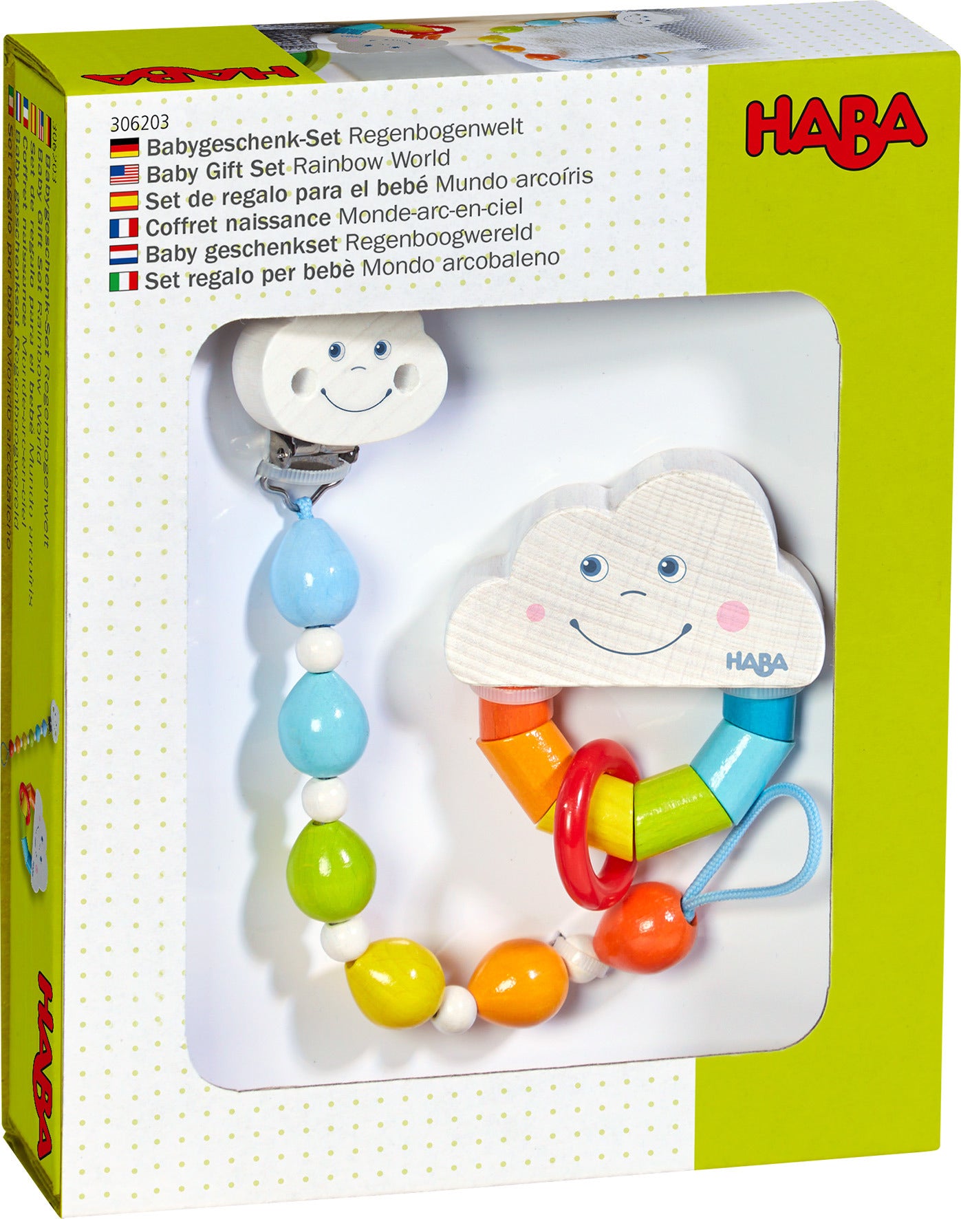 Babygeschenk-Set Regenbogenwelt