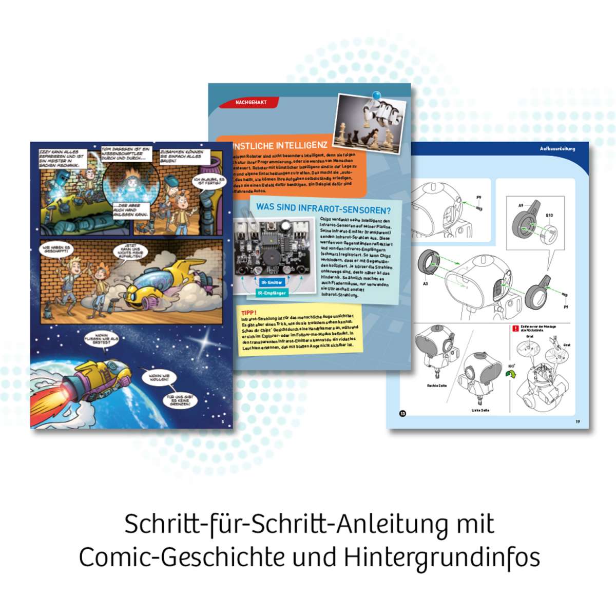 Roboter KOSMOS Chipz - Dein intelligenter Roboter