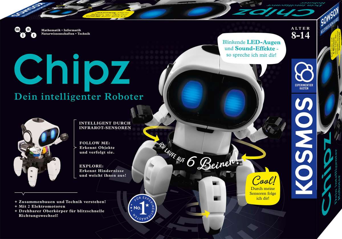 Roboter KOSMOS Chipz - Dein intelligenter Roboter