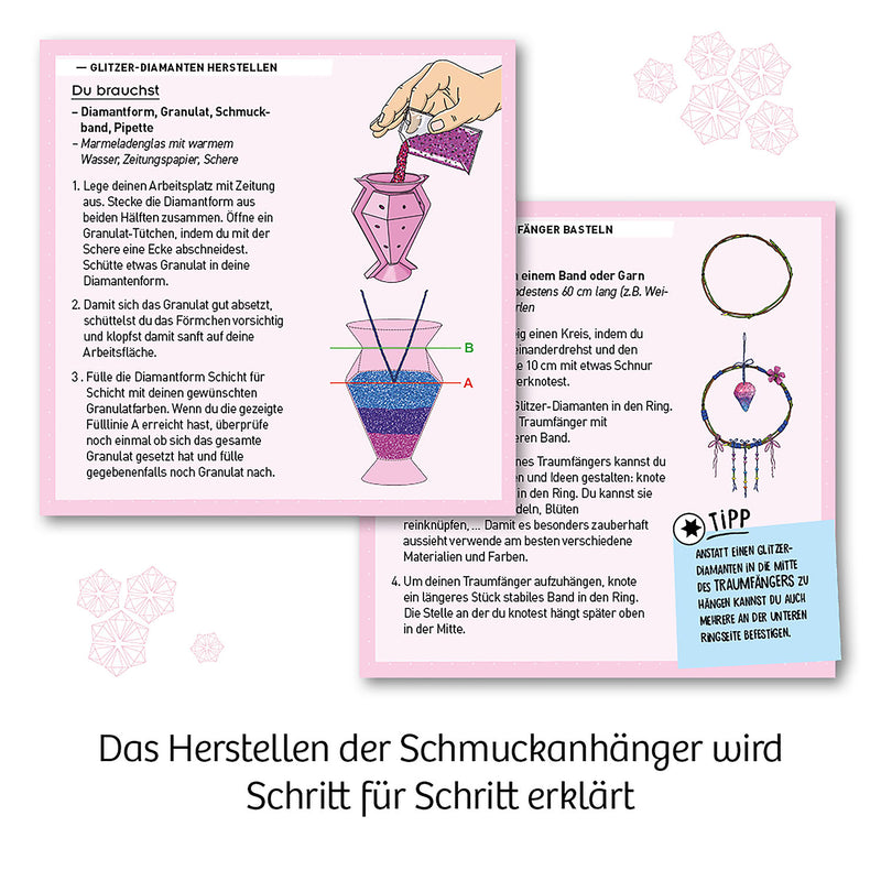 Glitzer-Diamanten