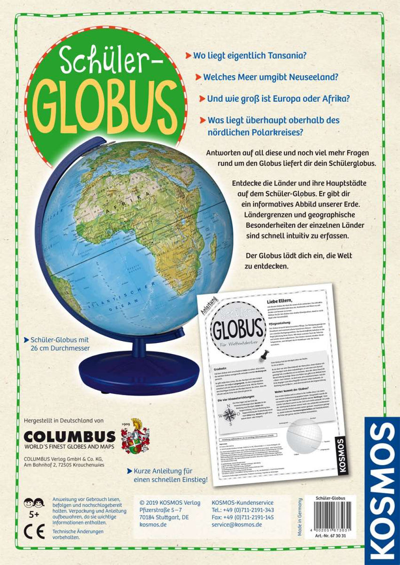 Schüler Globus