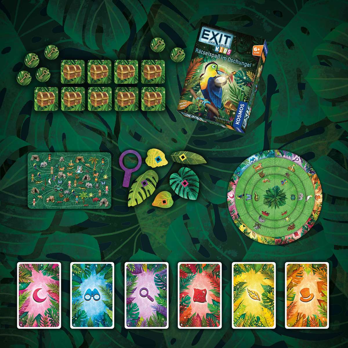 EXIT® - Das Spiel - Kids: Rätselspaß im Dschungel