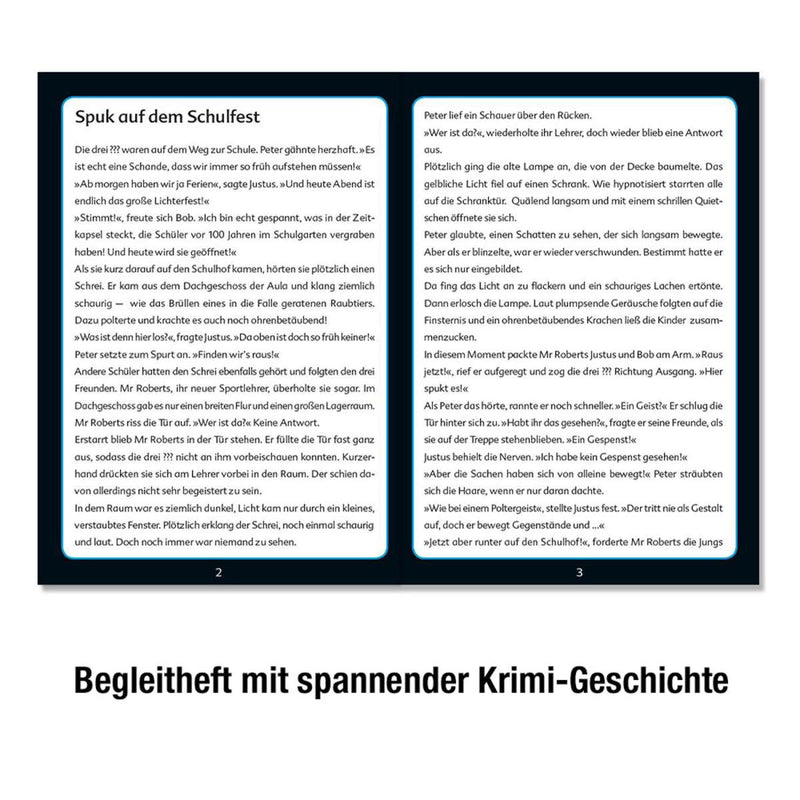 Krimipuzzle ??? Kids - Spuk auf dem Schulfest (200 Teile)