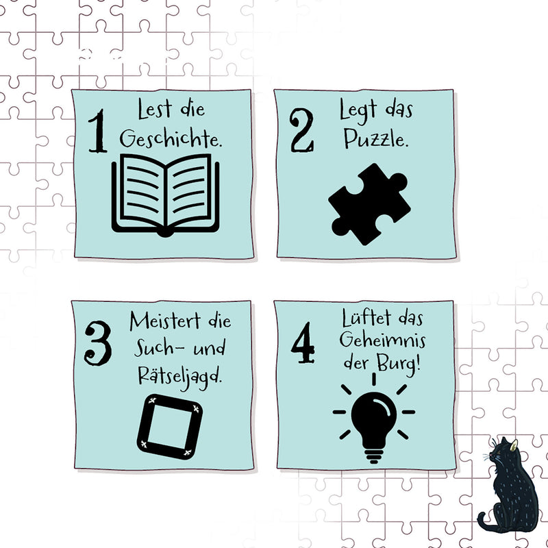 Schule der magischen Tiere - Story Puzzle: Endlich ausgegeistert!