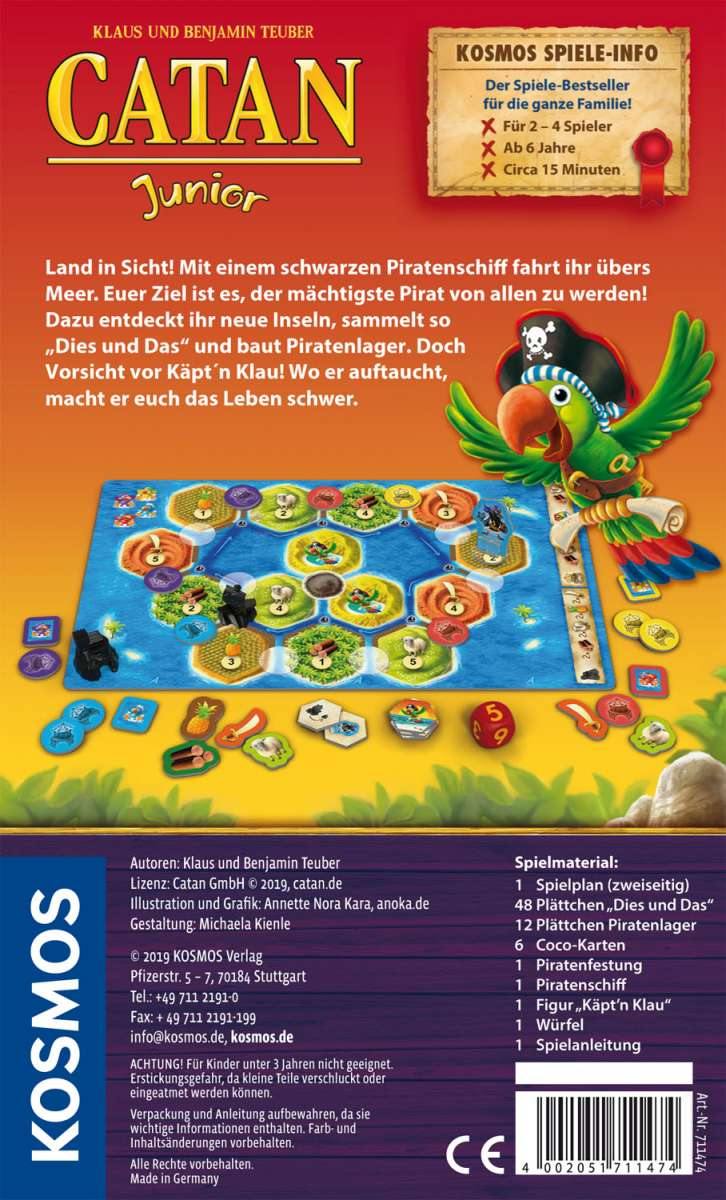 Catan Junior (Mitbringspiel) - WELTENTDECKER