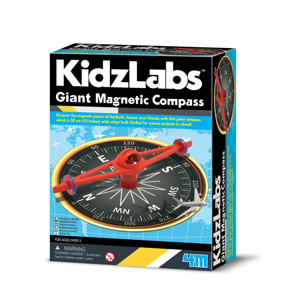 Riesen Magnet Kompass - KidzLabs