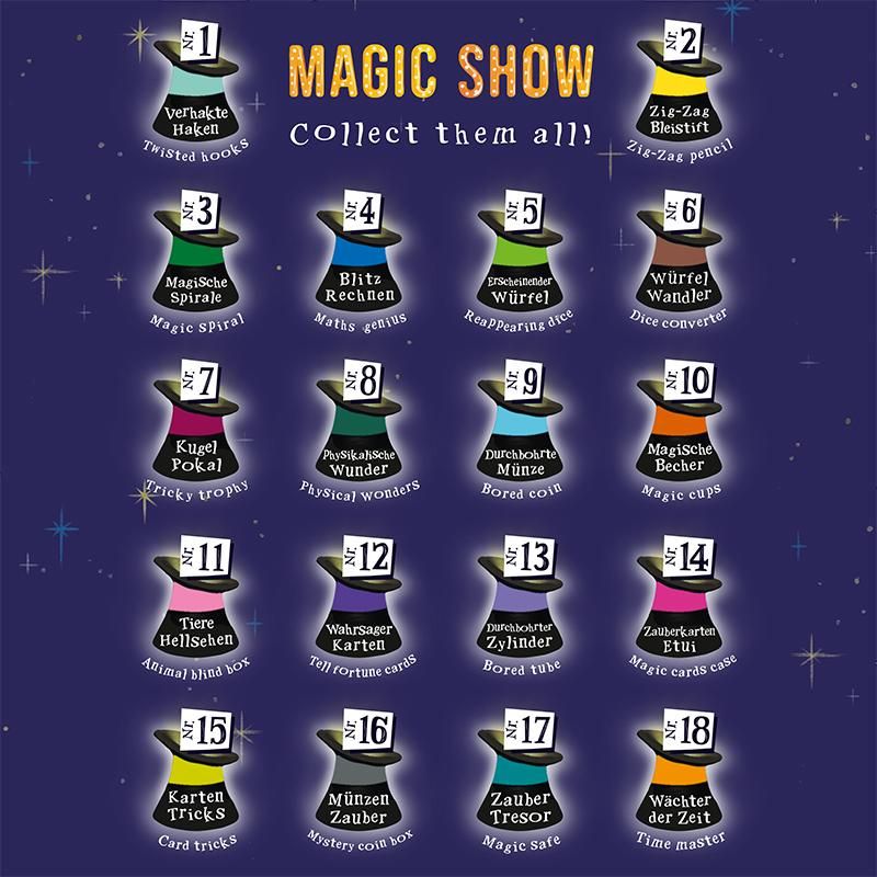 Magic Show Trick 12 - Wahrsager Karten