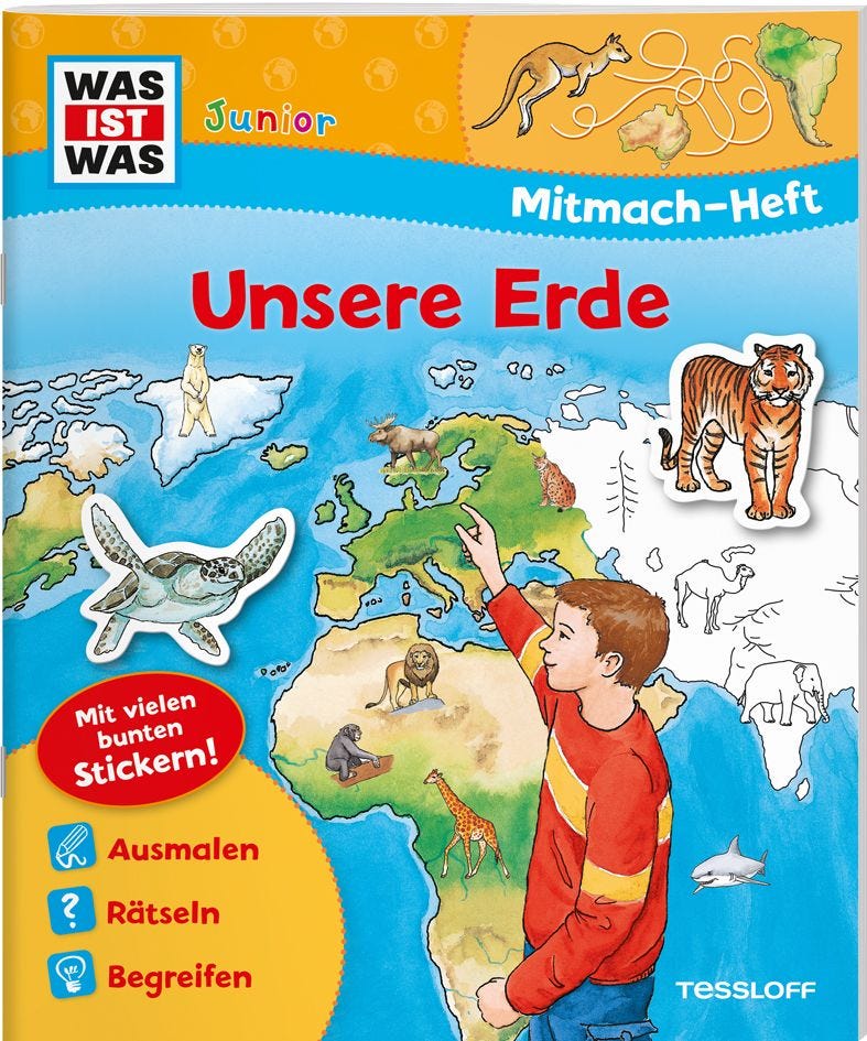 WAS IST WAS Junior // Mitmach-Heft // Unsere Erde