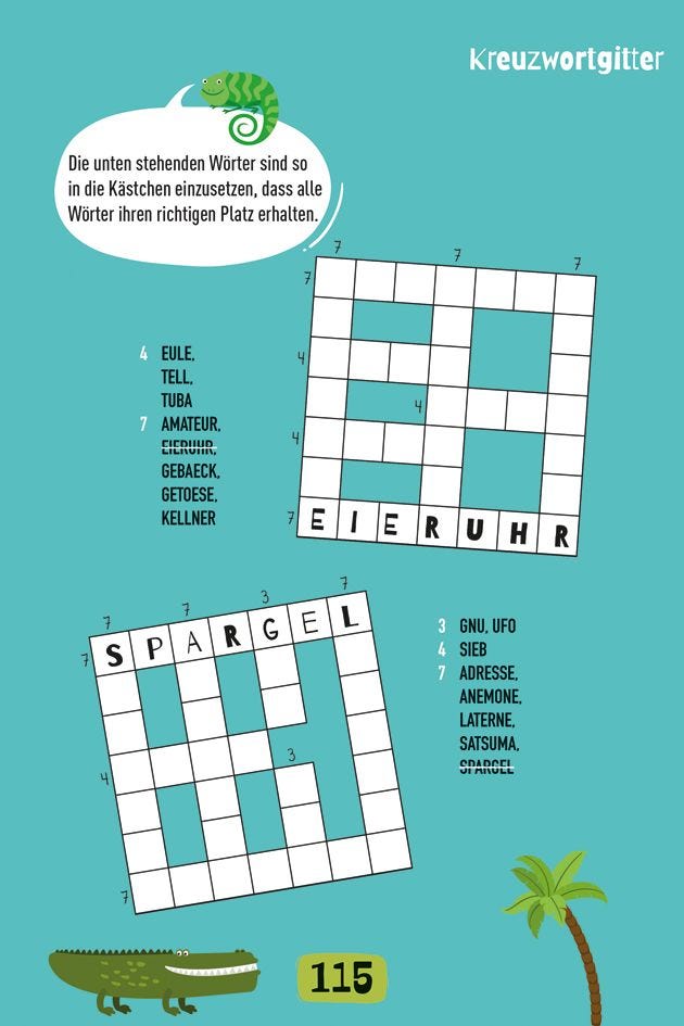 Super Rätselblock ab 8 Jahren