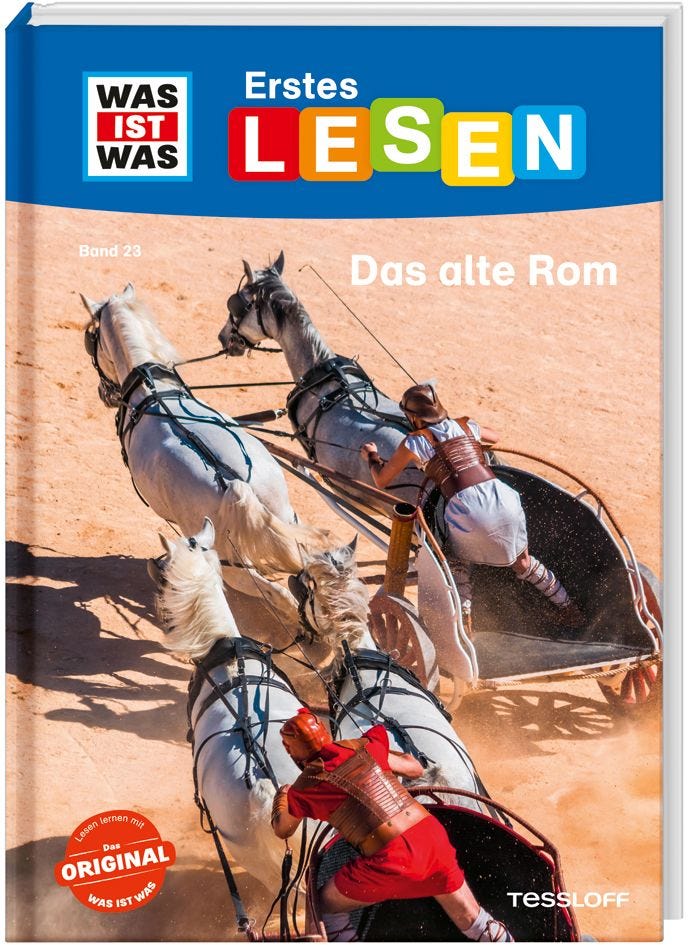 WAS IST WAS Erstes Lesen Band 23. Das alte Rom