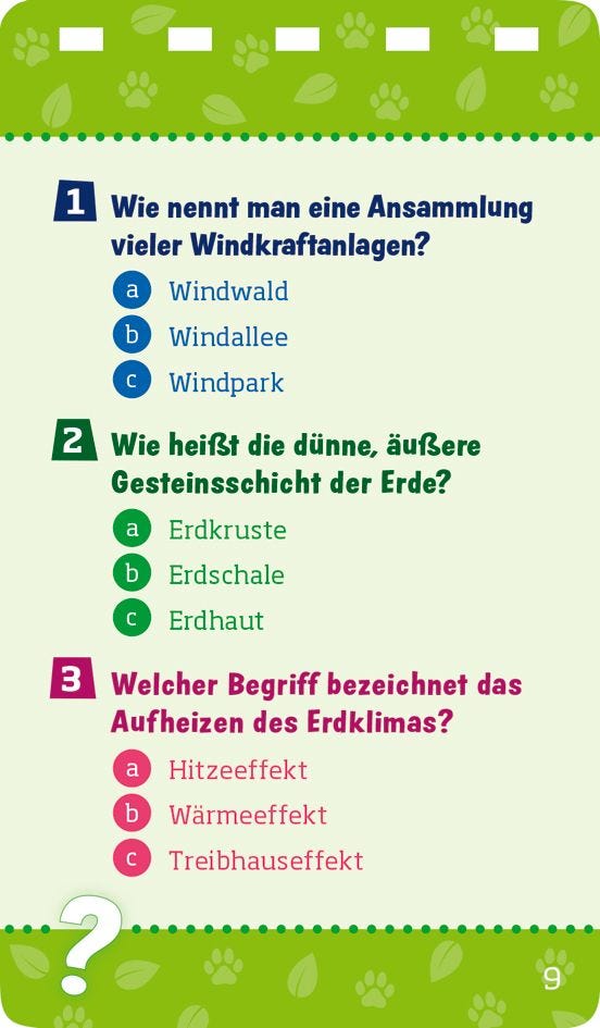 WAS IST WAS Quiz Tiere