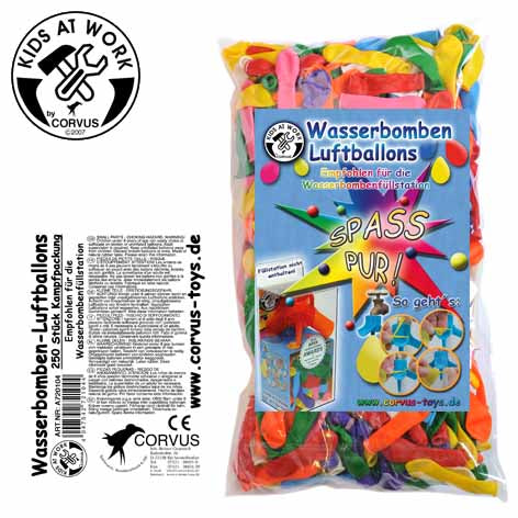 Wasserbomben-Ballons 250 Stück