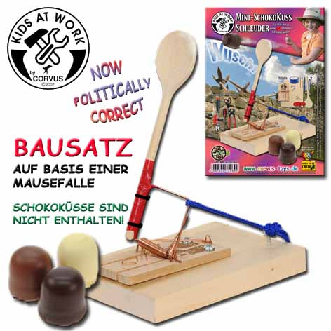 Mini-Schokokuss-Schleuder