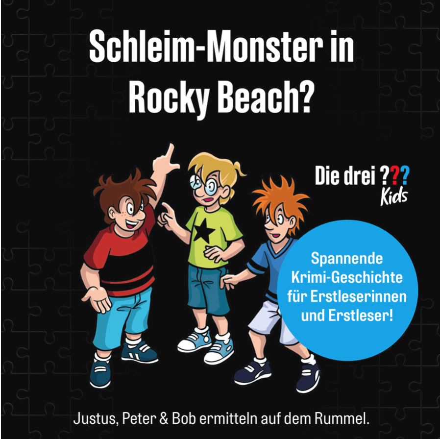 Krimipuzzle ??? Kids - Vorsicht Glibberfalle! (150 Teile)