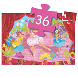 Puzzle Ballerina mit Blumen - 36 Teile