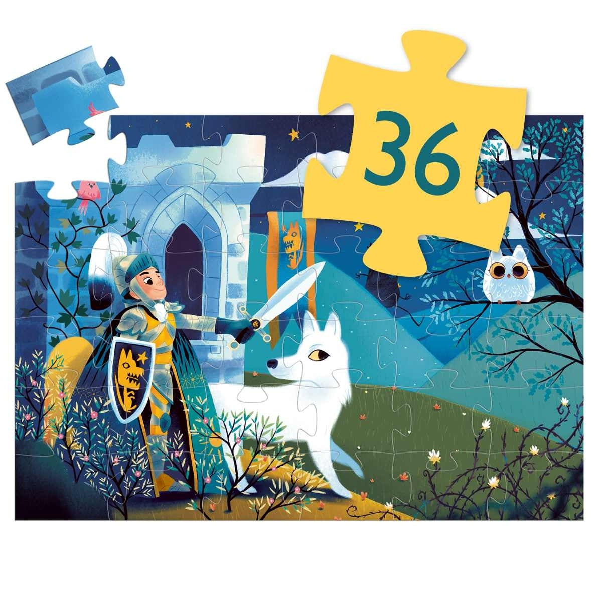 Formen Puzzle: Ritter des Vollmonds