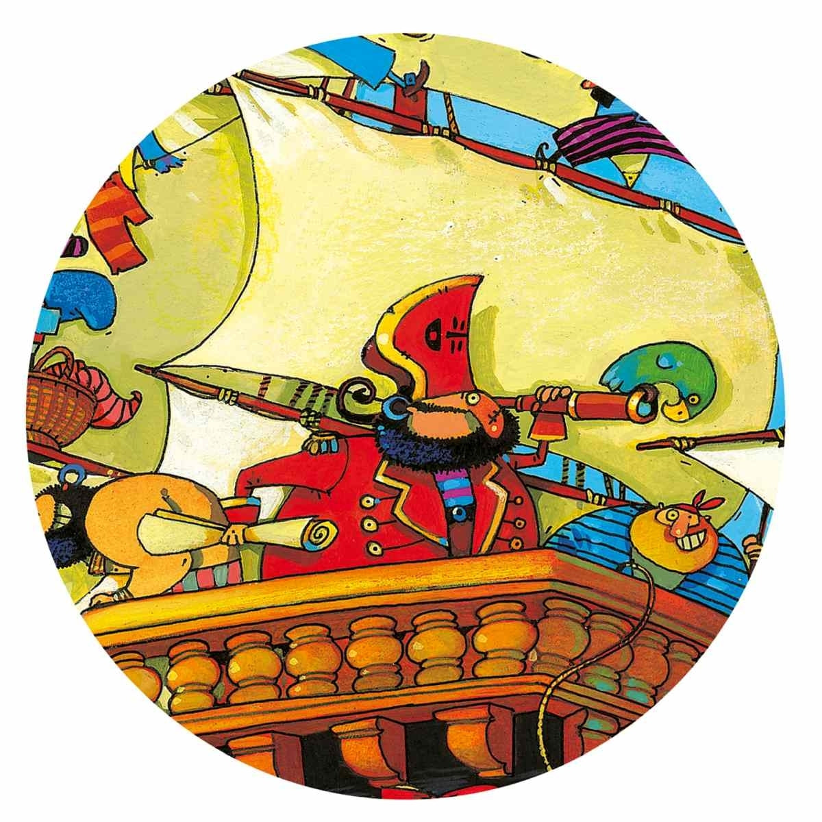 Puzzle Barbarossas Boot - 54 Teile 5+