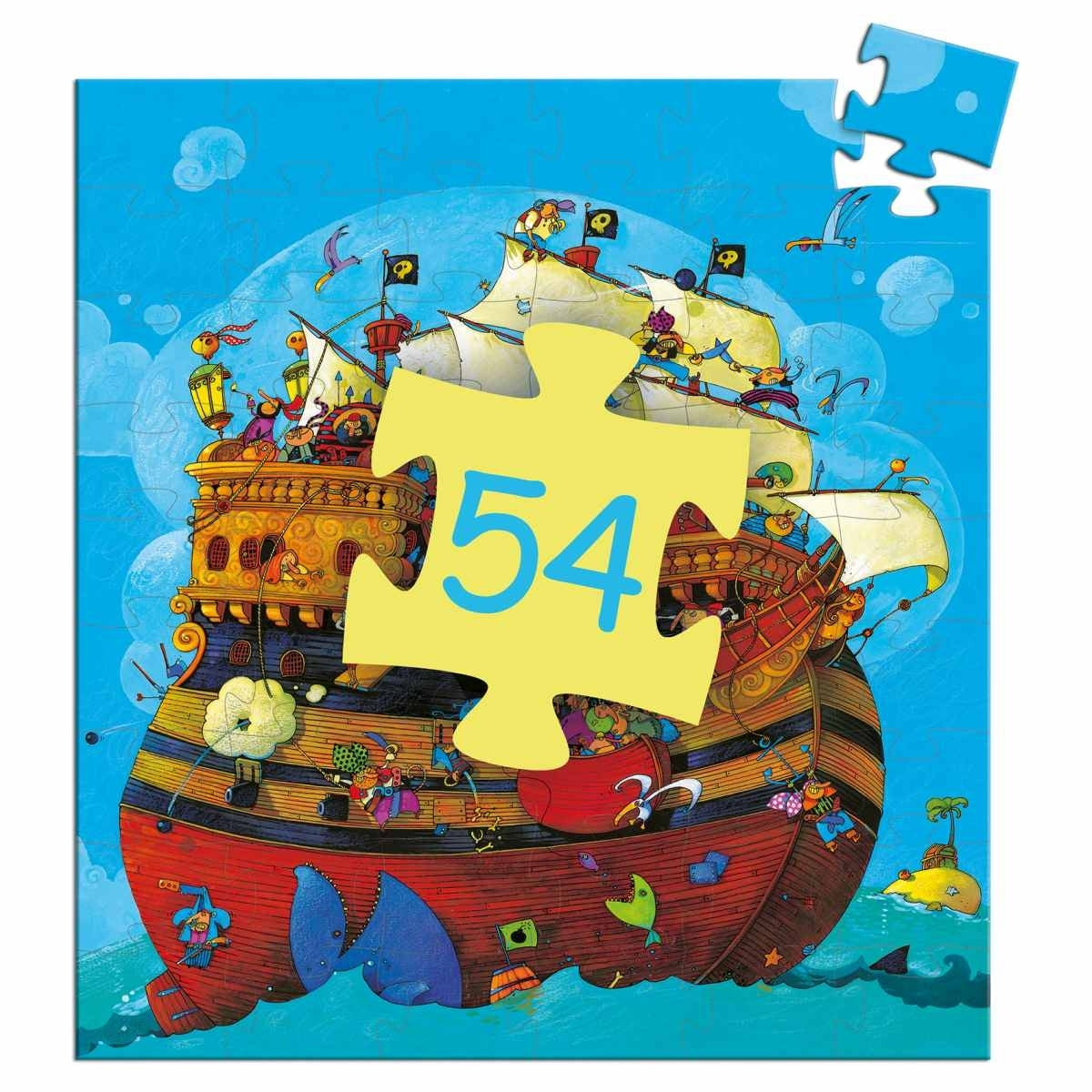 Puzzle Barbarossas Boot - 54 Teile 5+