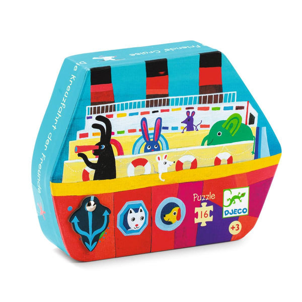Formen Puzzle: Die Kreuzfahrt - 16 Teile