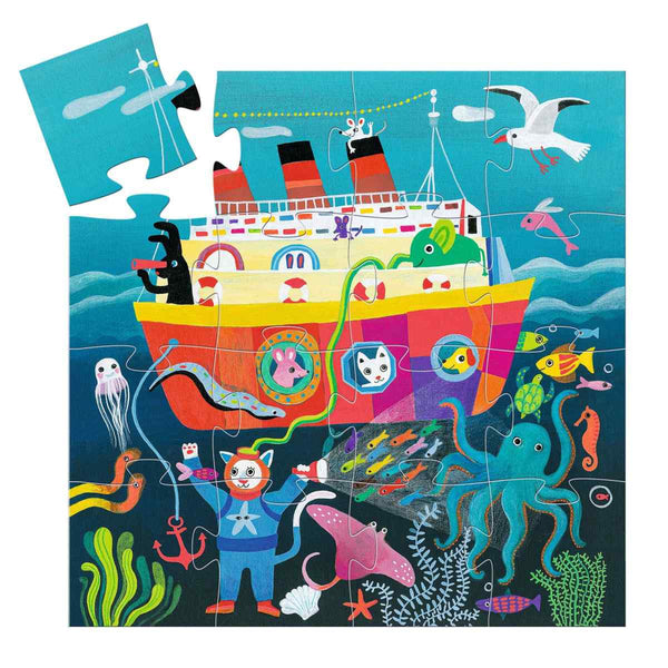 Formen Puzzle: Die Kreuzfahrt - 16 Teile