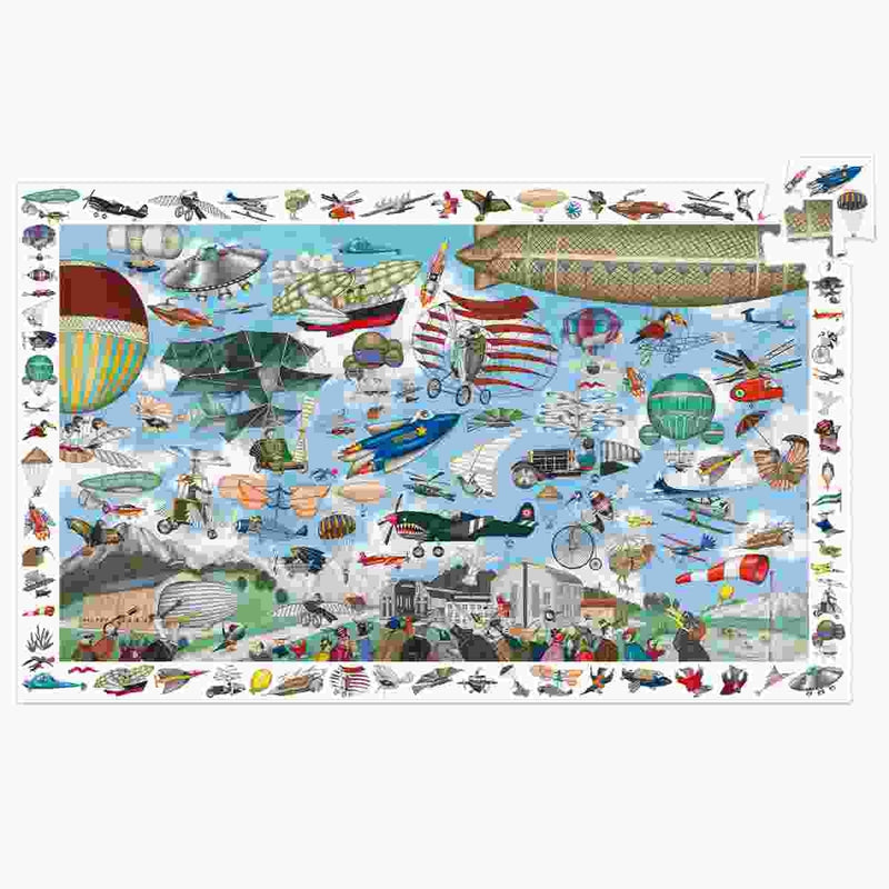 Puzzle Wimmelbild: Aero Club - 200 Teile
